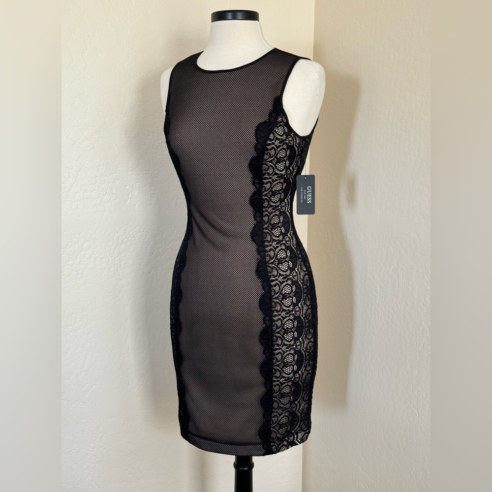 GUESS Black Lace dress, Size 8